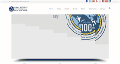 Desktop Screenshot of navyreservecentennial.com